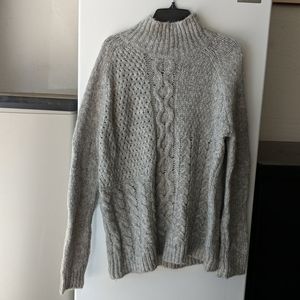 Joe Fresh Sweater Wool-blend Subtle Loose Weave M